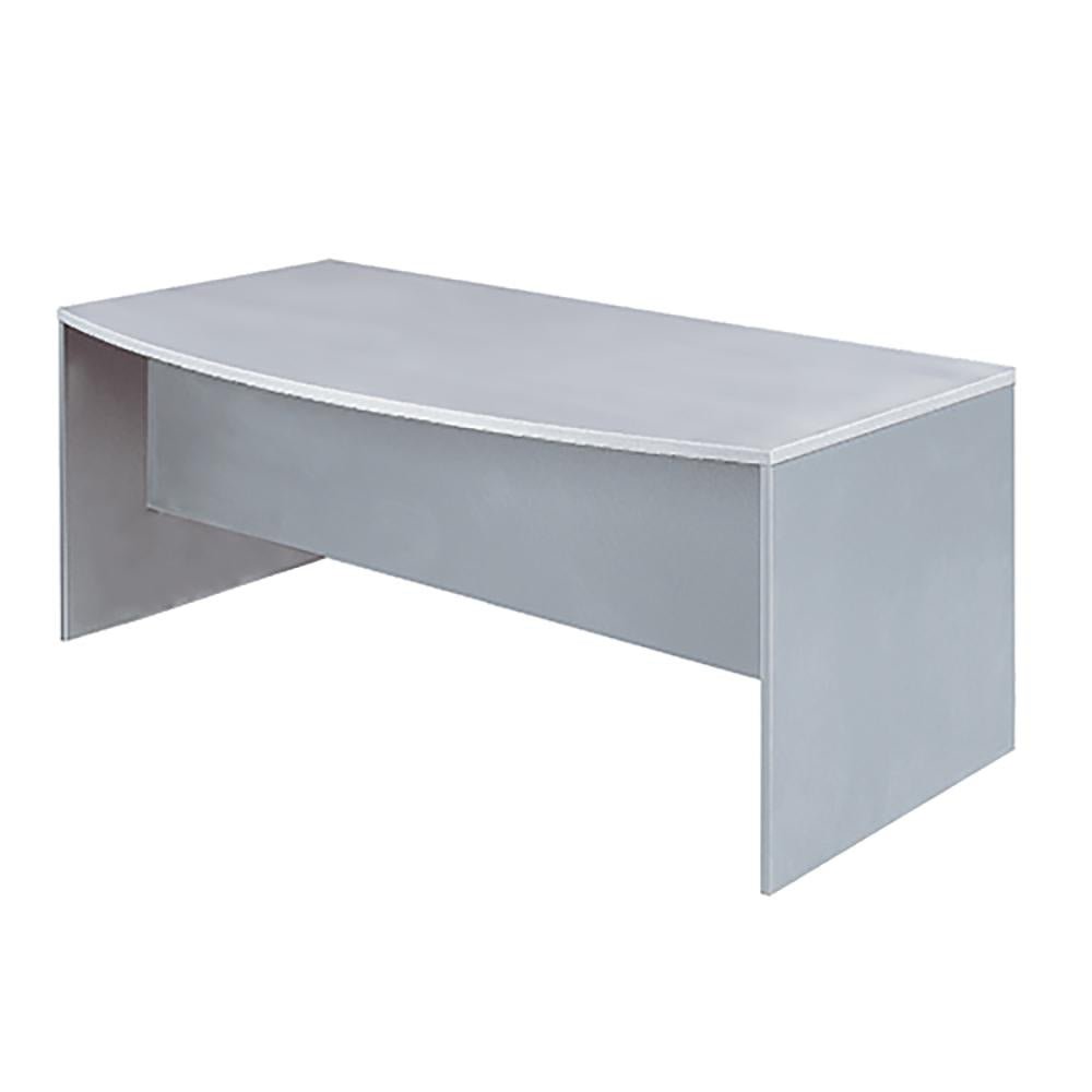 Quickship Office Bow Front Desk