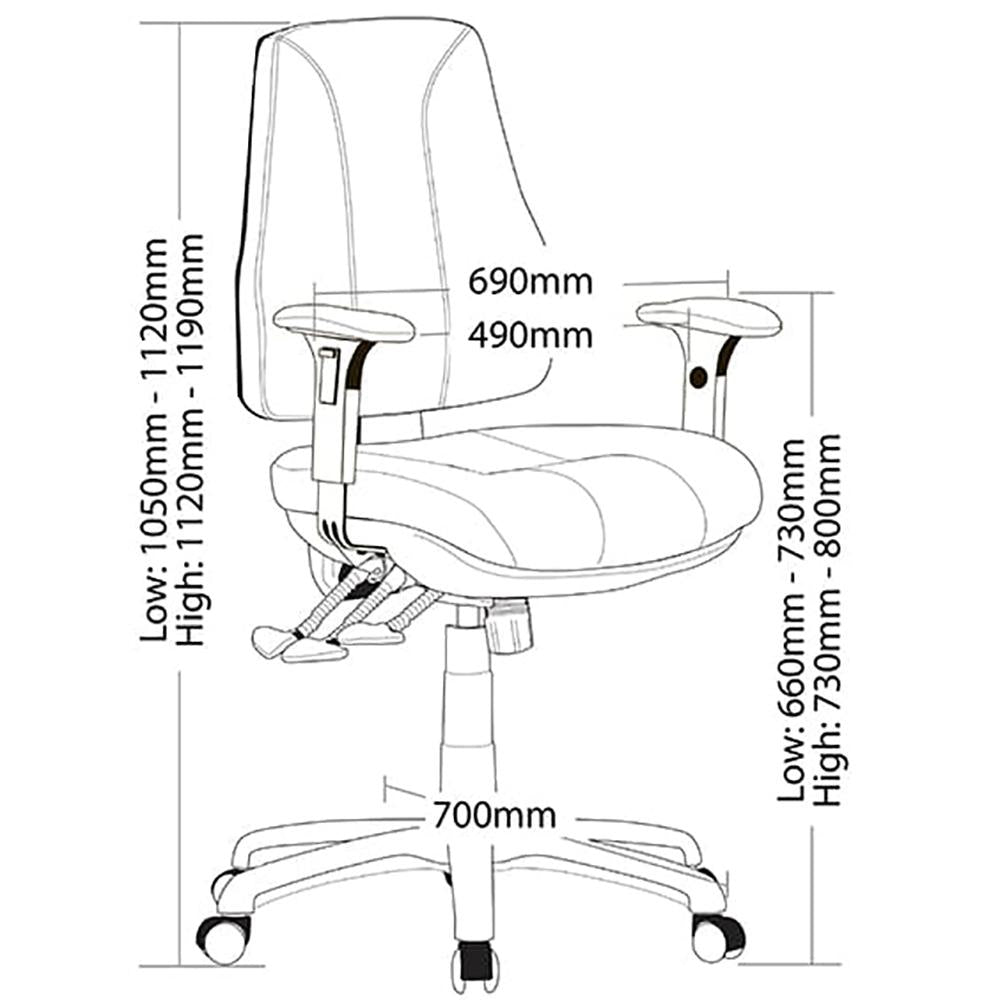Comfort Office Chair With Arms
