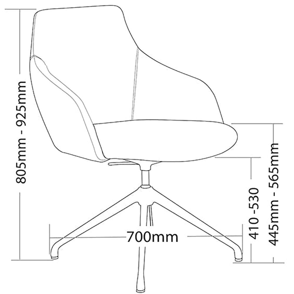 Gold 4 Star Visitor Chair