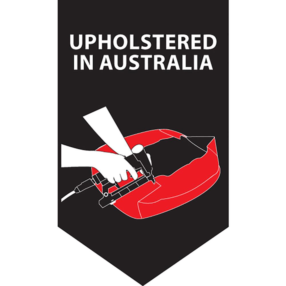 Pod 4 Leg Red Shell Upholster Visitor Chair