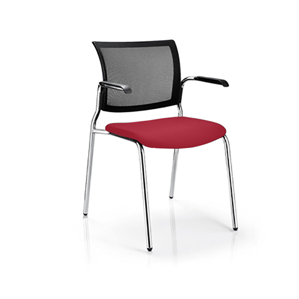 M100 Mesh Back Breakout Chair with Arms
