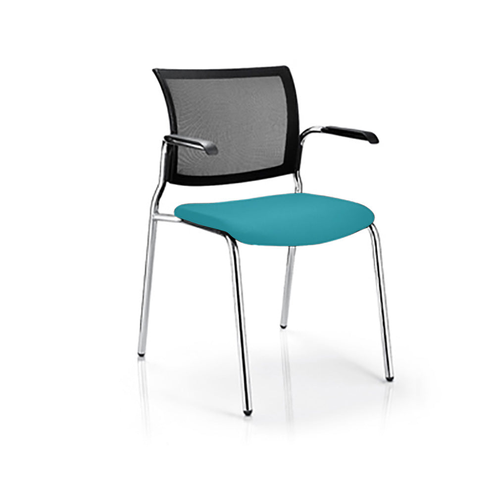 M100 Mesh Back Breakout Chair with Arms