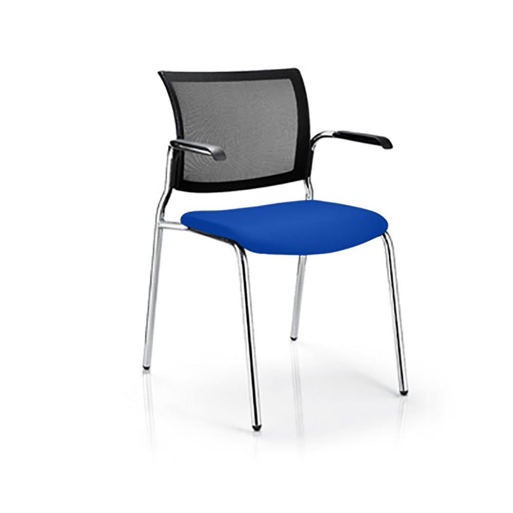 M100 Mesh Back Breakout Chair with Arms