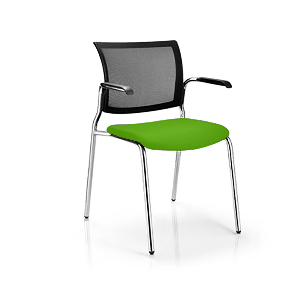 M100 Mesh Back Breakout Chair with Arms