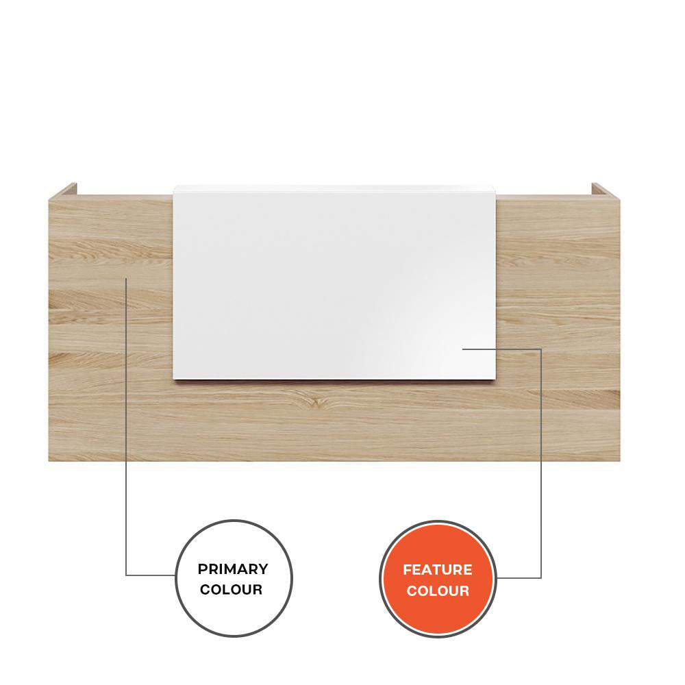 Mies Waterfall Premium Reception Desk
