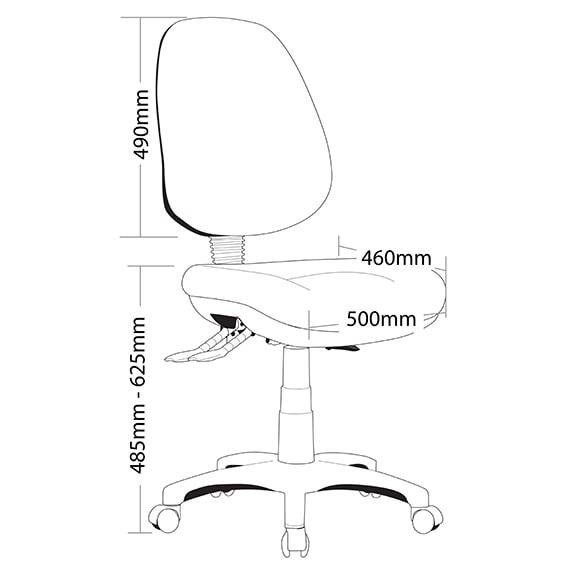 P350 Ergonomic High Back Office Chair