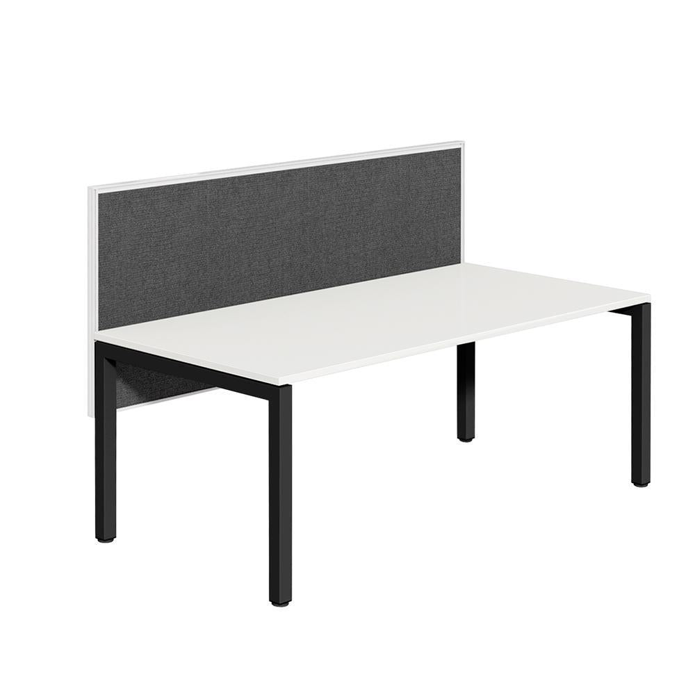 Plaza Single Sided 1 Person Premium Workstation with 700H Tek 30 Screen