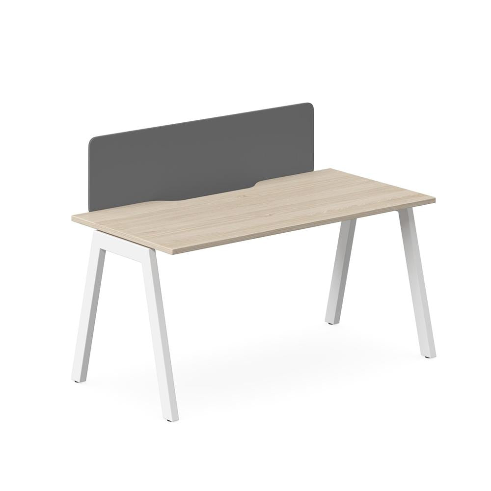 Vista Single Sided 1 Person Premium Worstation with Optic Screen