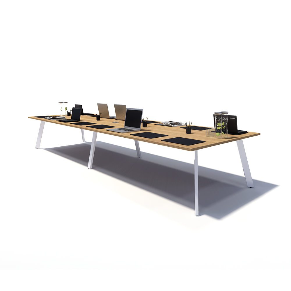 Gen X Premium Splay 1200 Leg Large Meeting Table