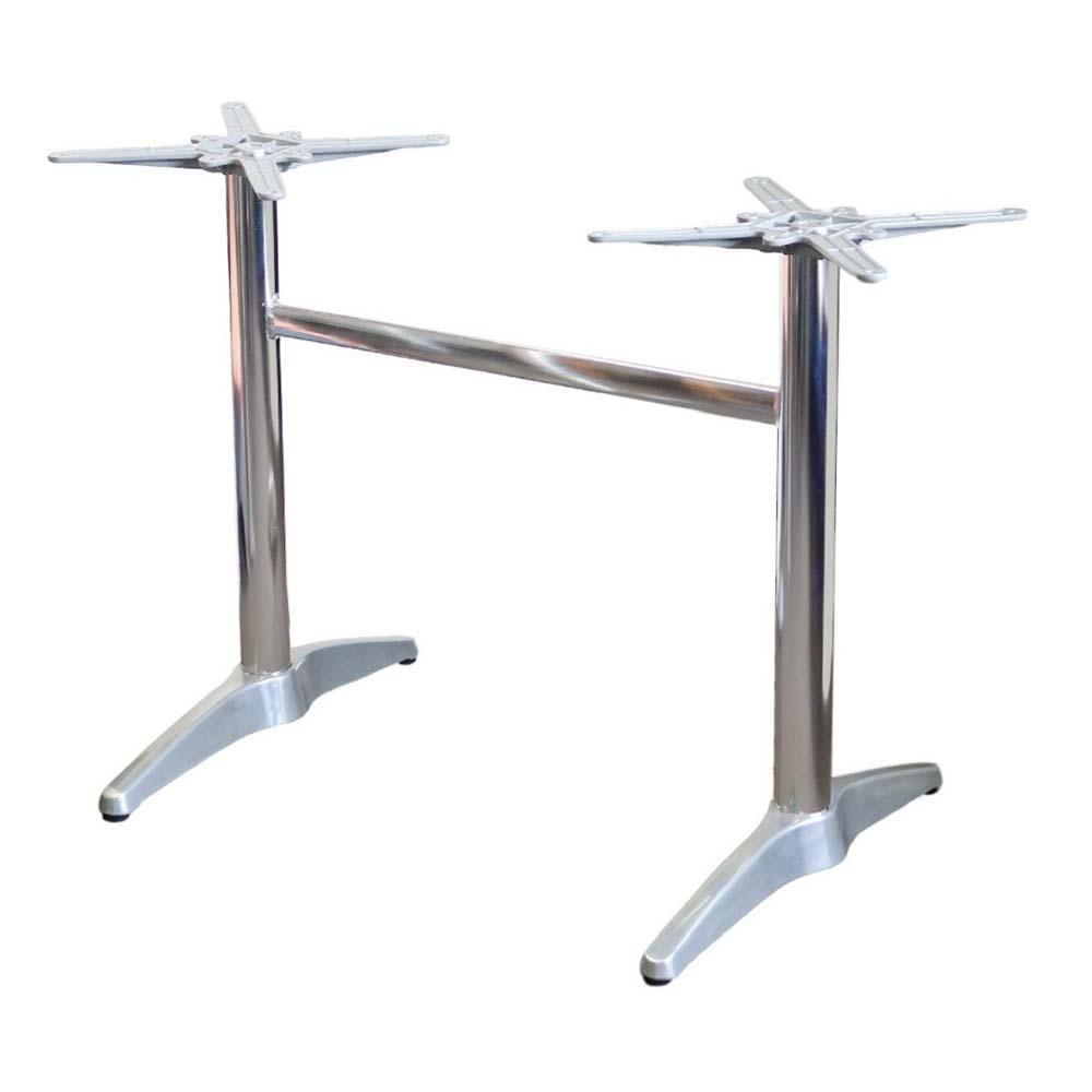 Astoria Aluminium Twin Table Base