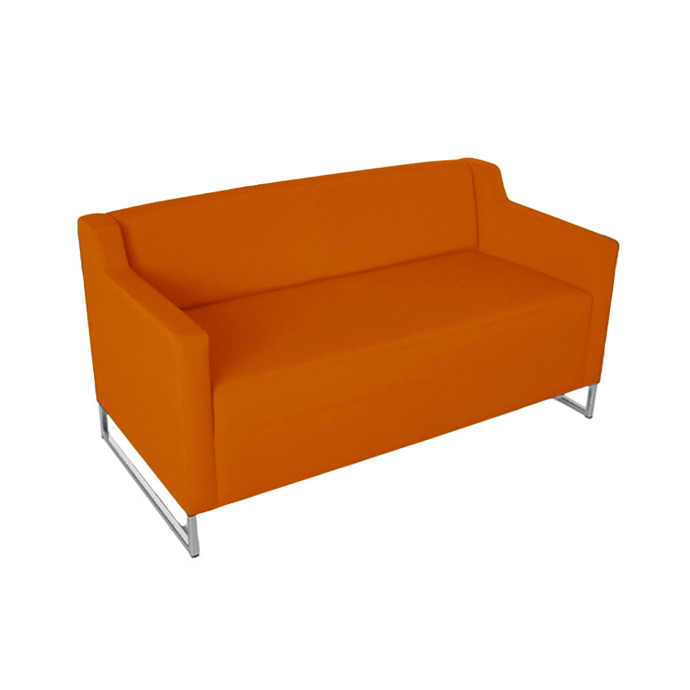 Dropp Sled Base One & Half Seat Sofa