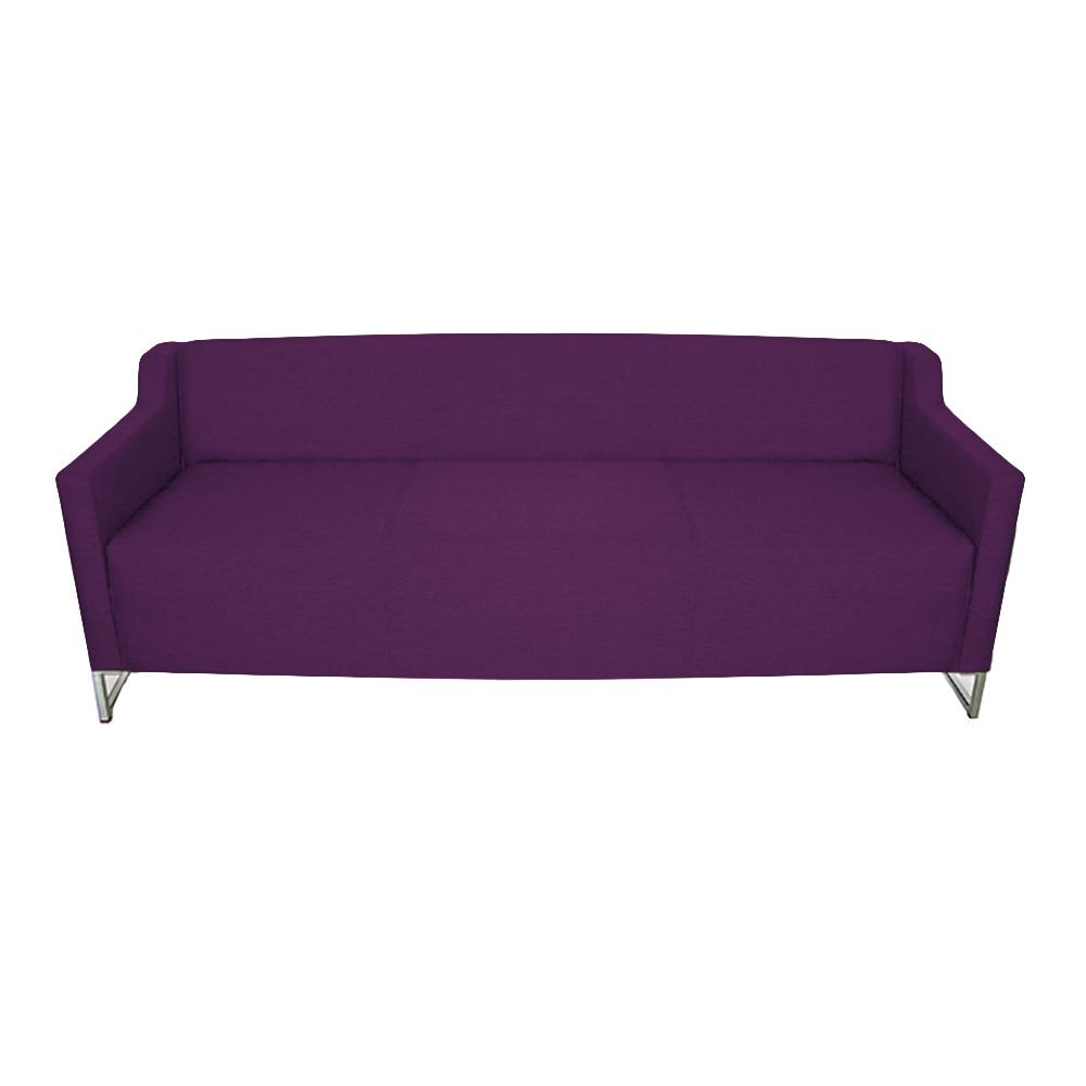 Dropp Sled Base Three Seat Sofa