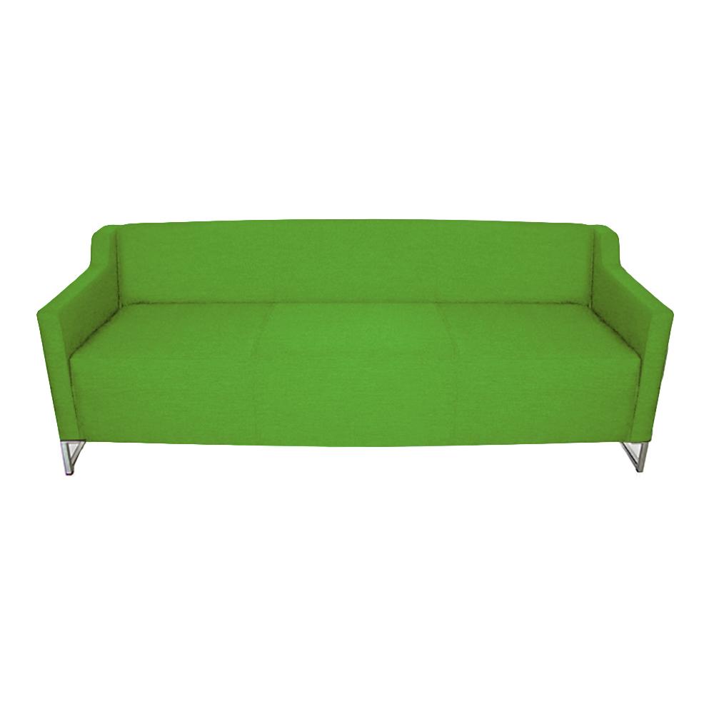 Dropp Sled Base Three Seat Sofa