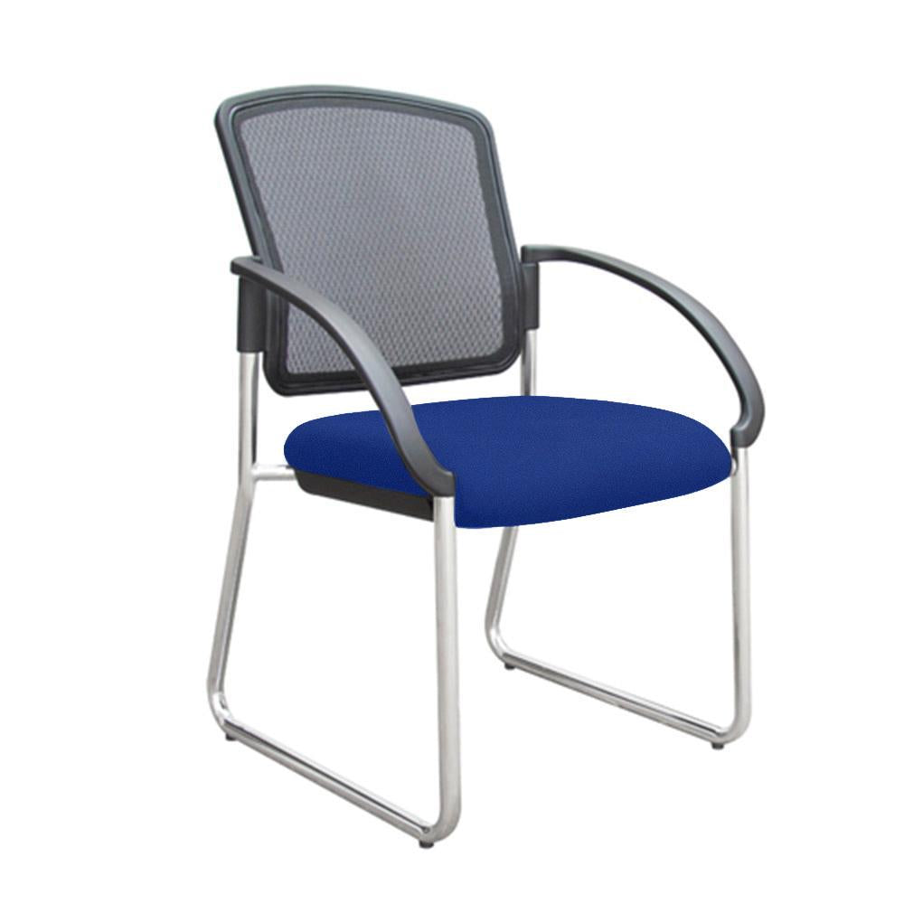 Max Mesh Back Visitor Chair with Arms