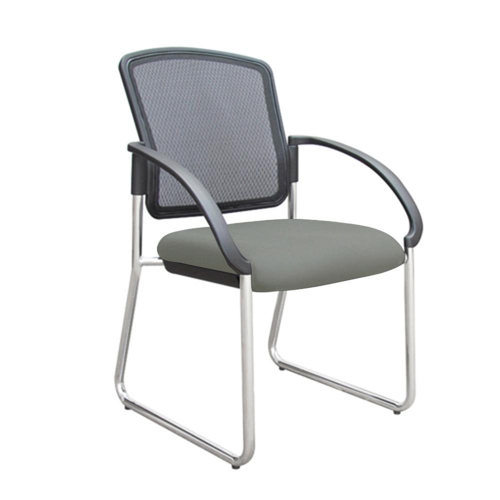 Max Mesh Back Visitor Chair with Arms