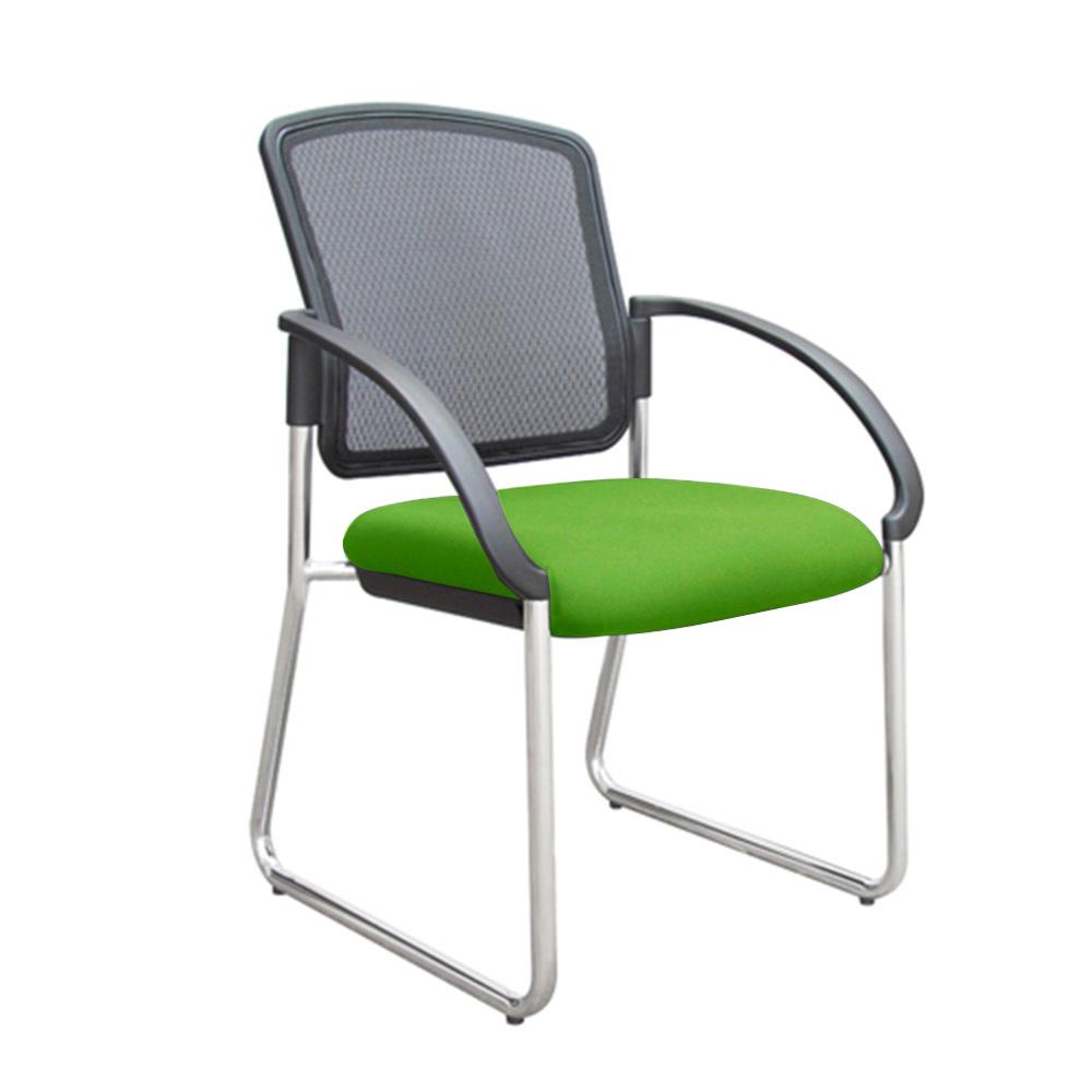 Max Mesh Back Visitor Chair with Arms