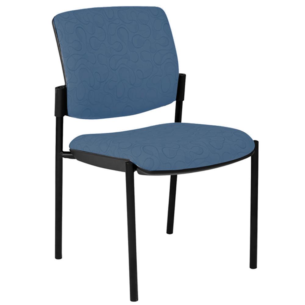 Maxi 4 Leg Black Frame Visitor Chair