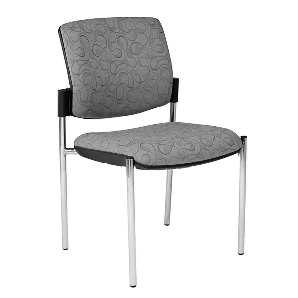 Maxi 4 Leg White Frame Visitor Chair