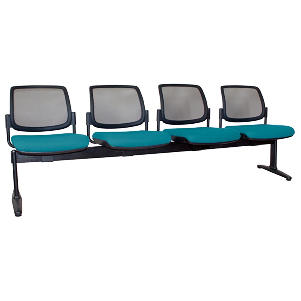 Maxi Mesh Back Four Seater Beam Chair