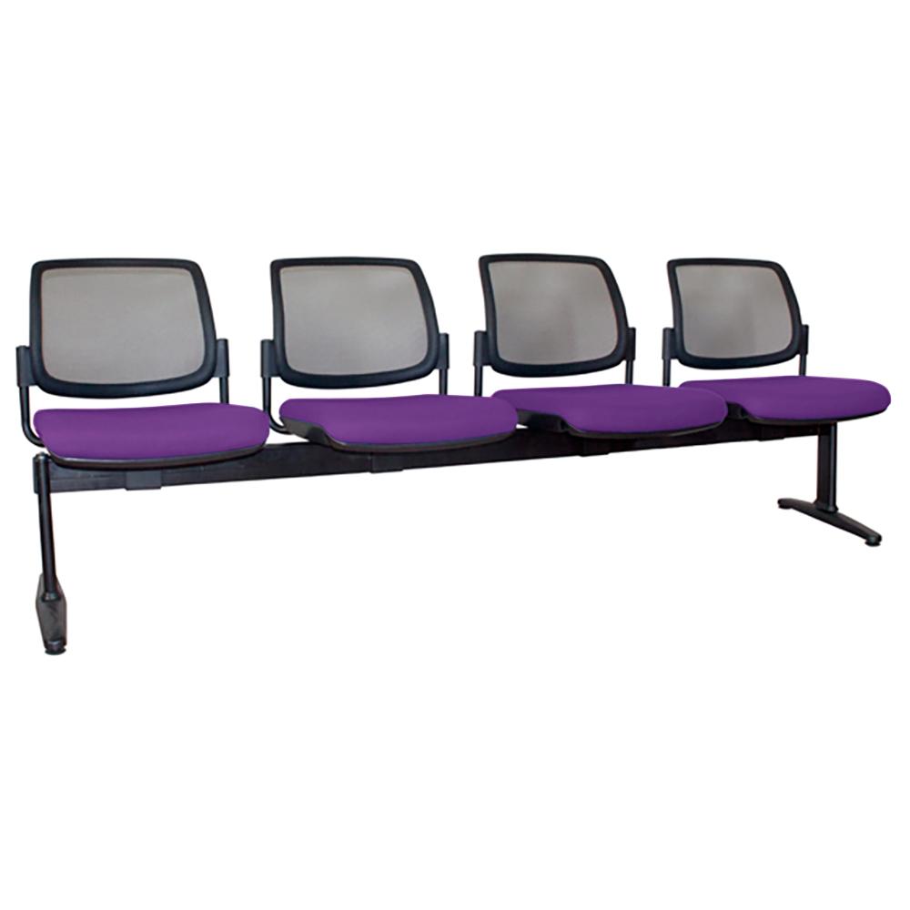 Maxi Mesh Back Four Seater Beam Chair