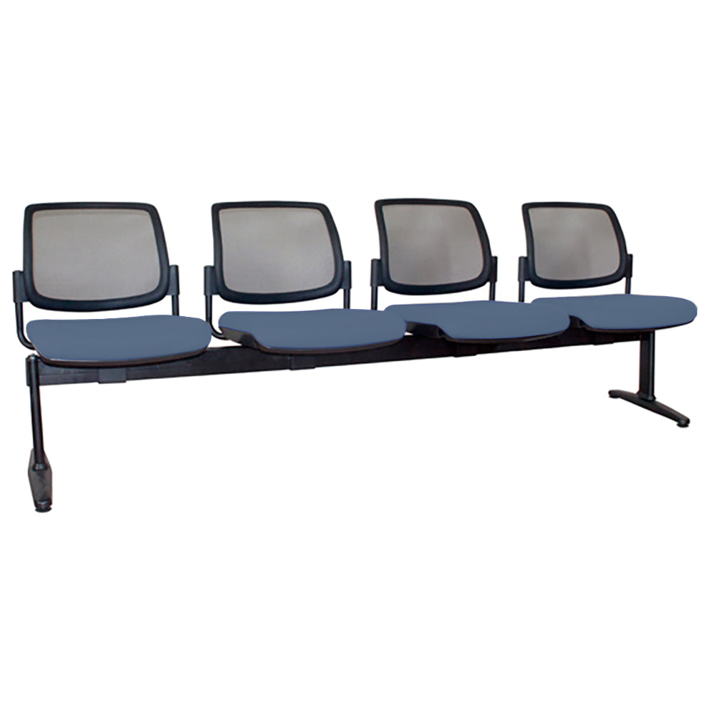 Maxi Mesh Back Four Seater Beam Chair