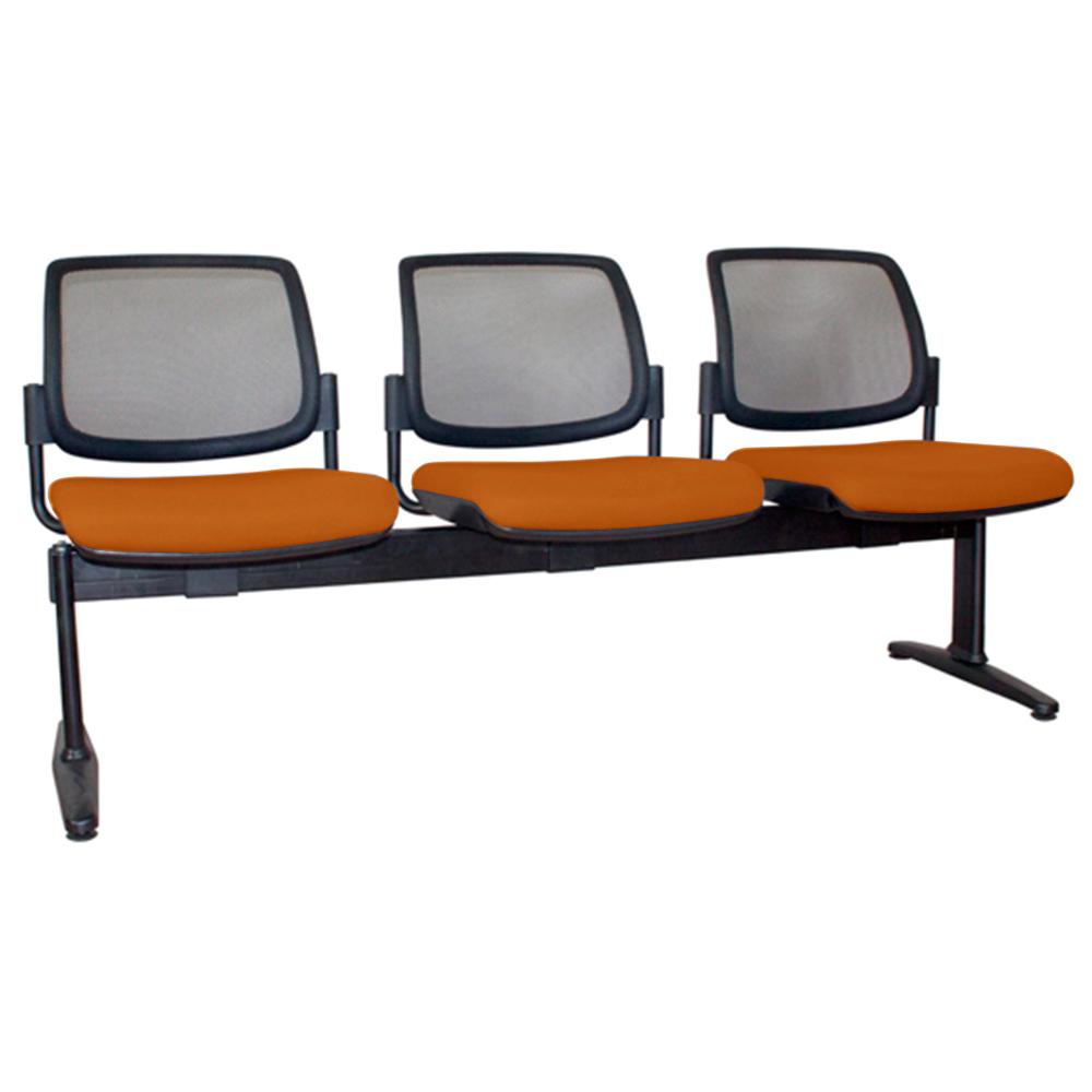 Maxi Mesh Back Three Seater Beam Chair