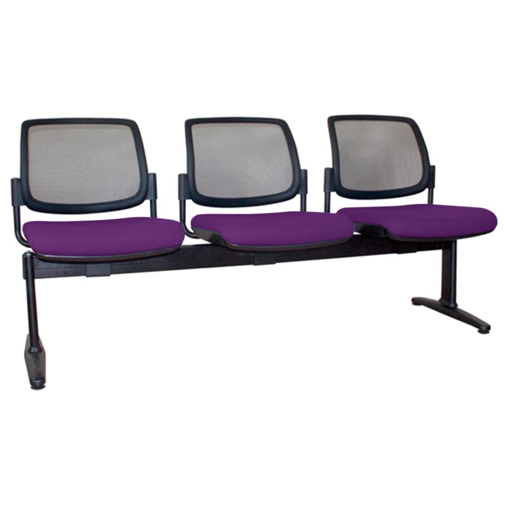 Maxi Mesh Back Three Seater Beam Chair