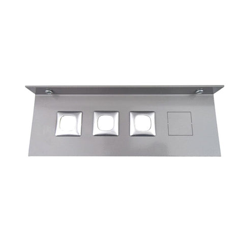 Underdesk Metal Mounting Plate (Angled)