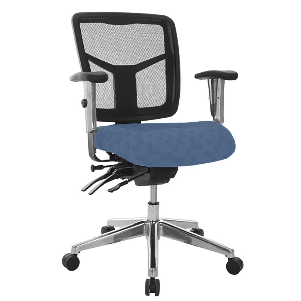 Multi Mesh Back Office Chair with Arms