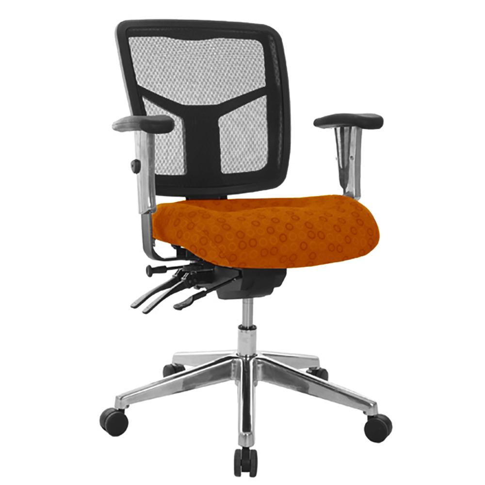 Multi Mesh Back Office Chair with Arms