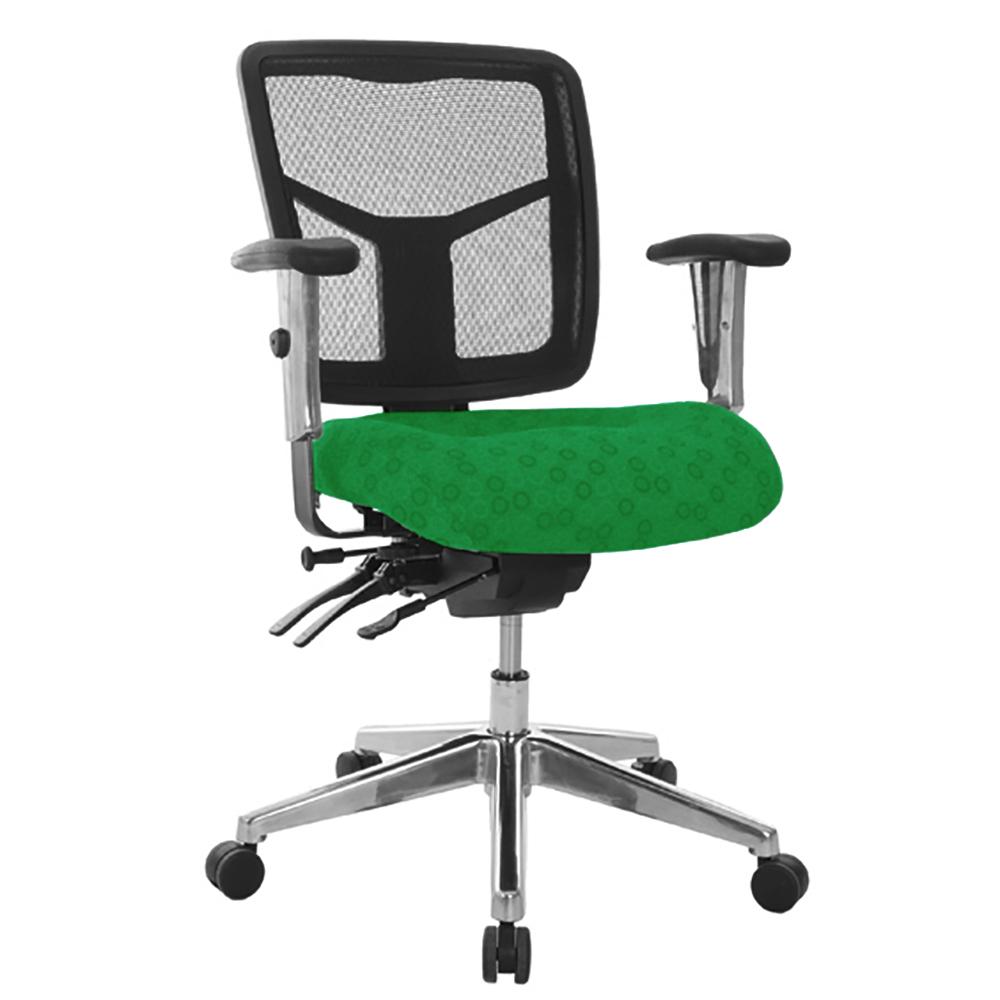 Multi Mesh Back Office Chair with Arms