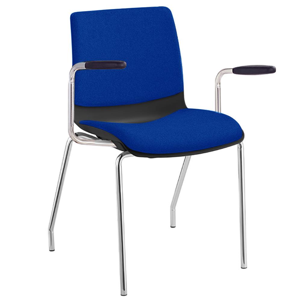 Pod 4 Leg Visitor Chair with Arms
