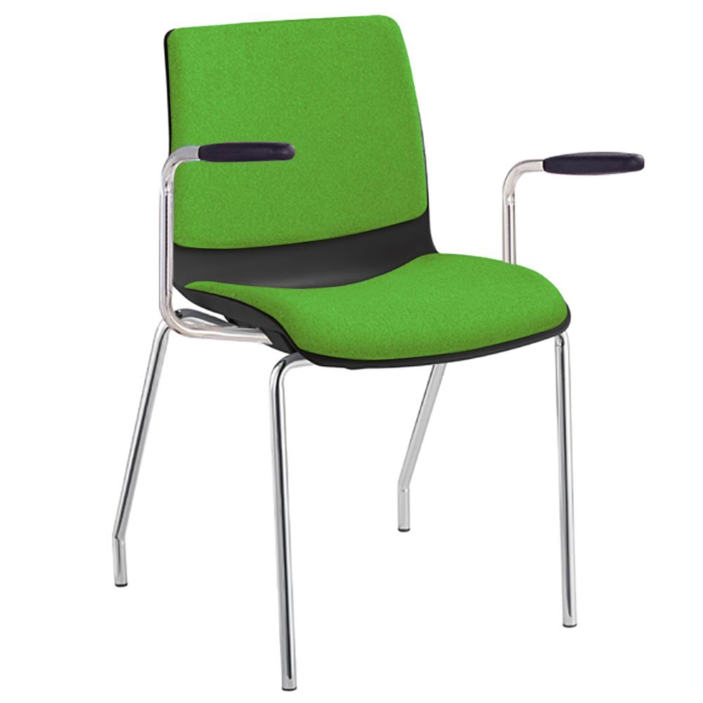 Pod 4 Leg Visitor Chair with Arms