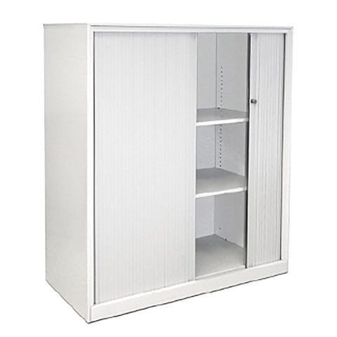3 Level Tambour Storage Cabinet