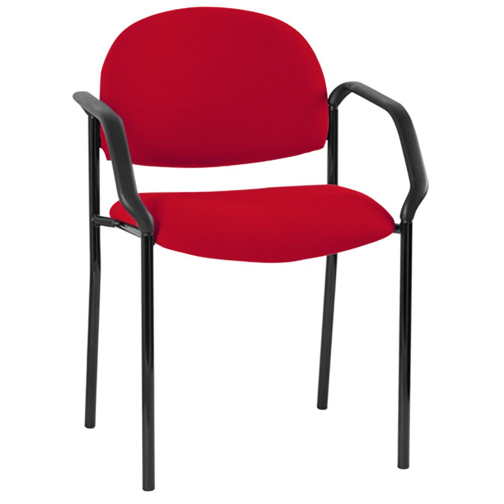 Vera 4 Leg Visitor Chair with Arms