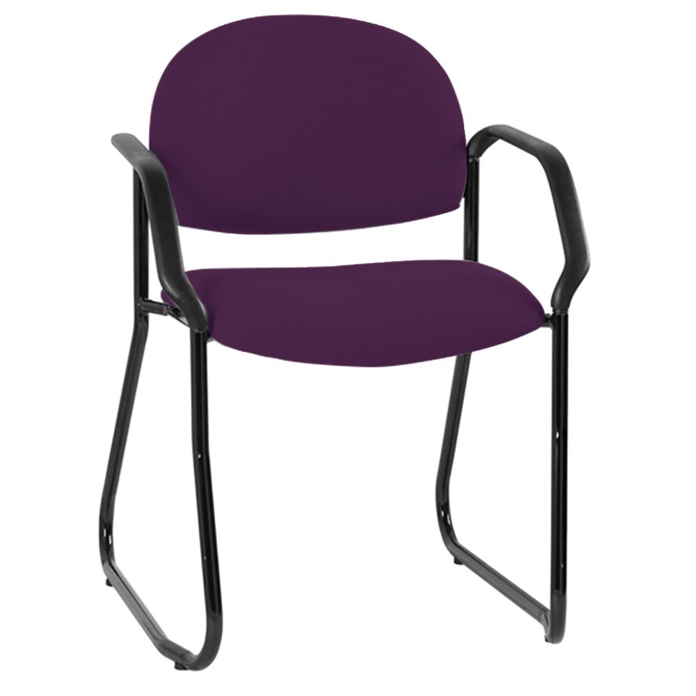 Vera Sled Visitor Chair with Arms