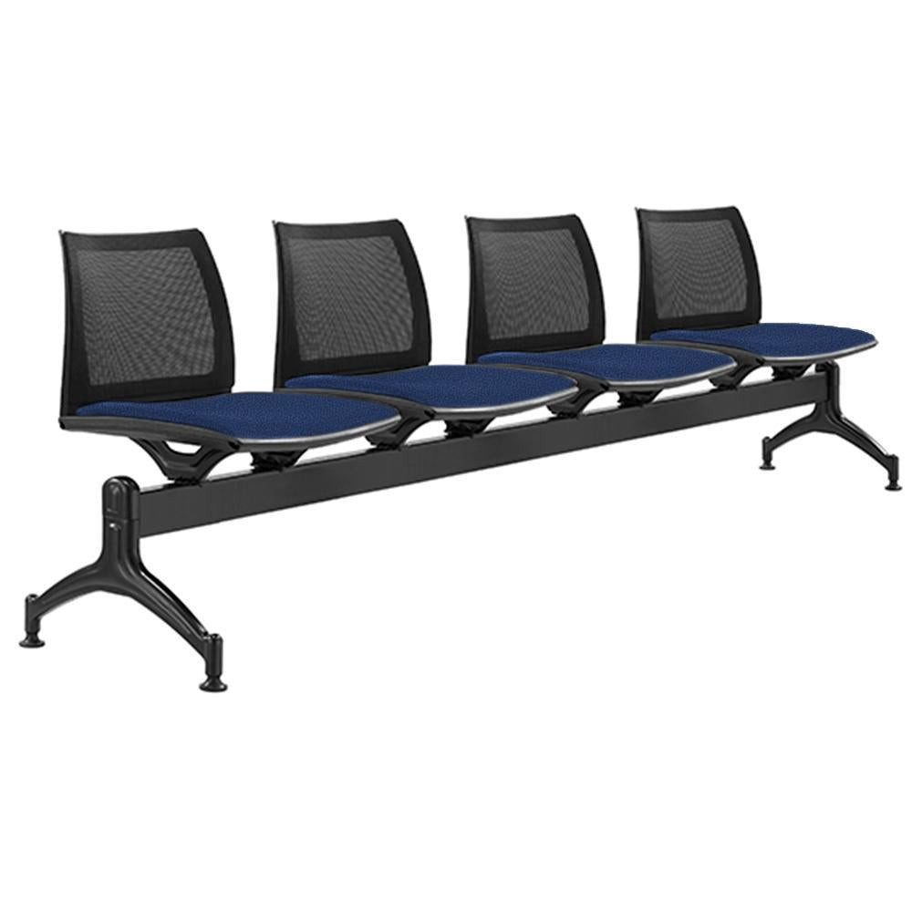 Vinn Mesh Back Four Seater Beam Chair