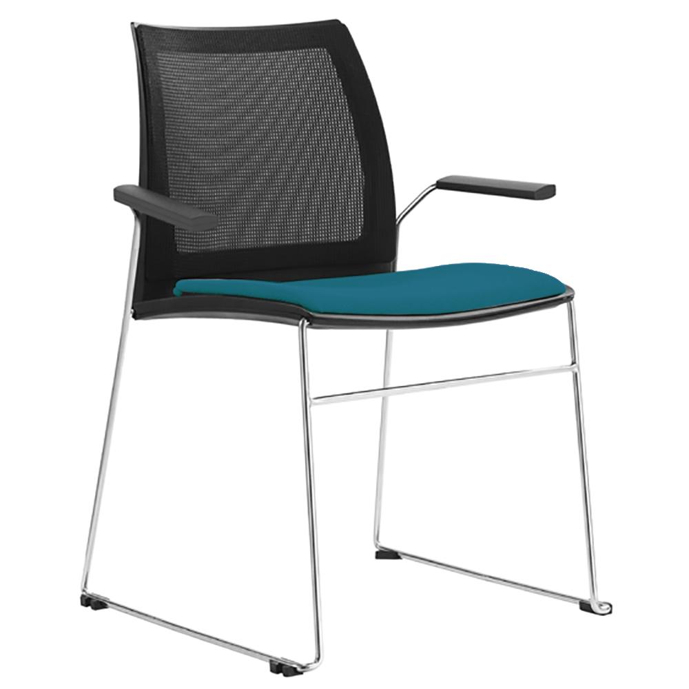 Vinn Mesh Back Visitor Chair with Arms