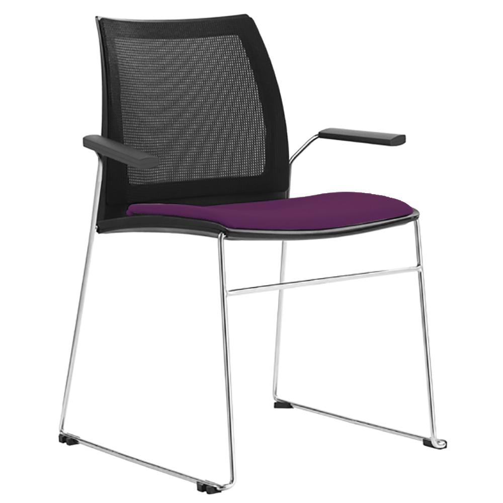 Vinn Mesh Back Visitor Chair with Arms