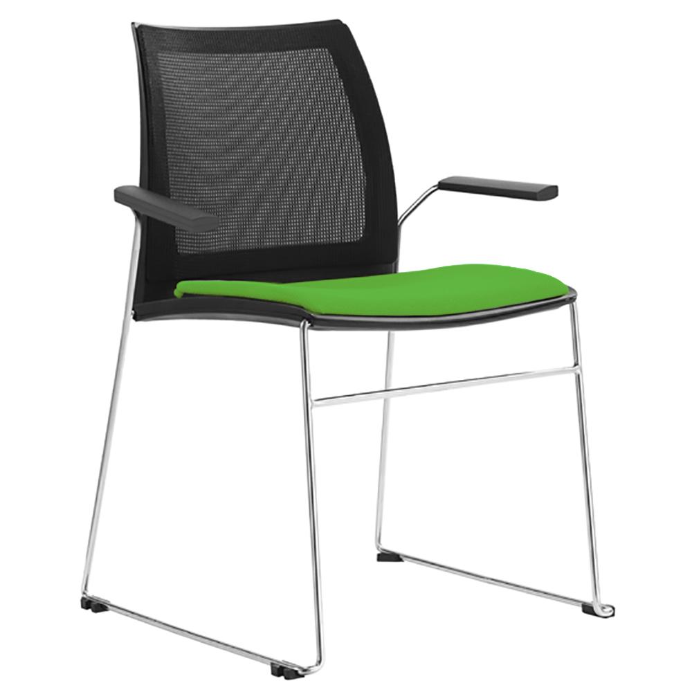 Vinn Mesh Back Visitor Chair with Arms