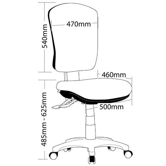 Aqua High Back Ergonomic Office Chair