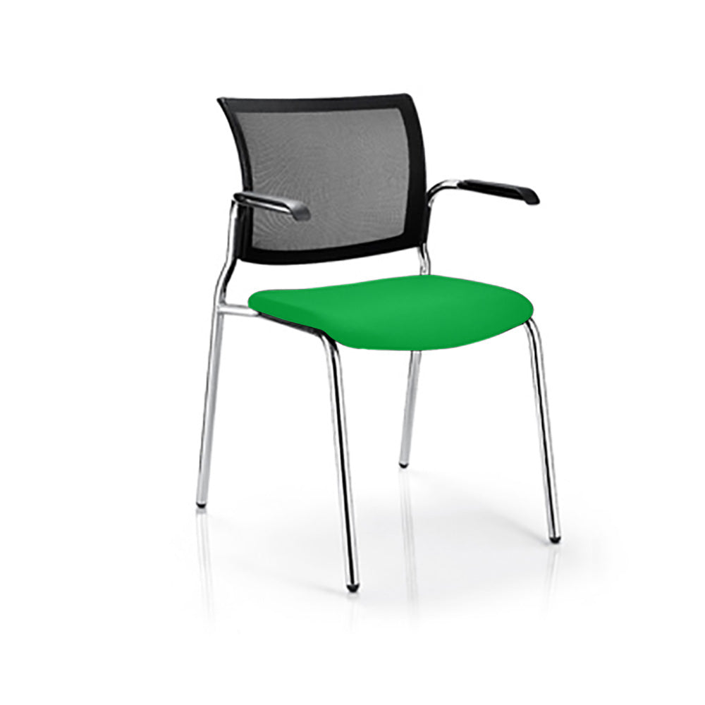 M100 Mesh Back Breakout Chair with Arms