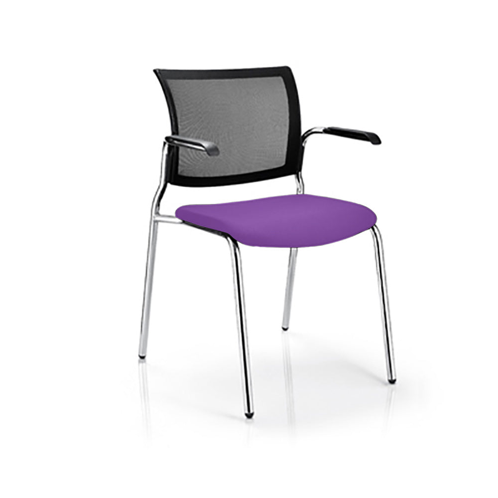 M100 Mesh Back Breakout Chair with Arms