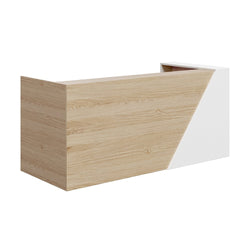 Mies Bevel Premium Reception Desk