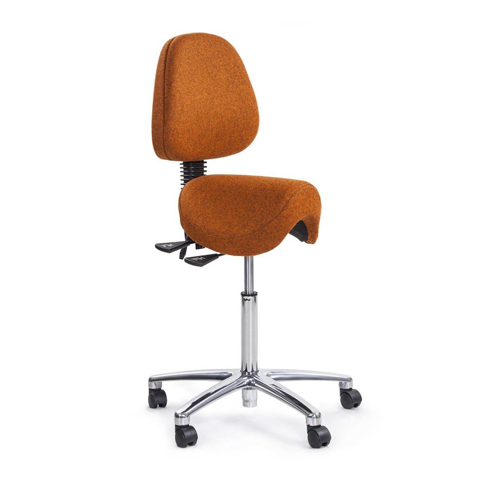 Saddle Low Back Stool