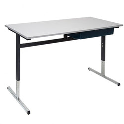 T-Leg Student Double Desk