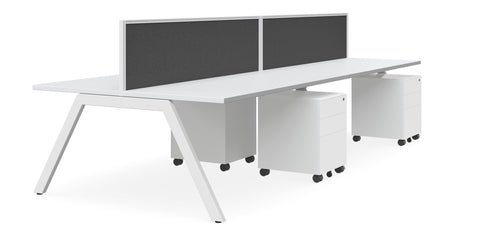 Vista 4 Person Workstation with Tek 30 Screen