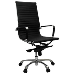Aero High Back Leather Chair