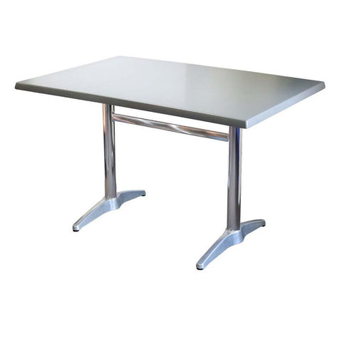 Astoria Aluminium Twin Table Base