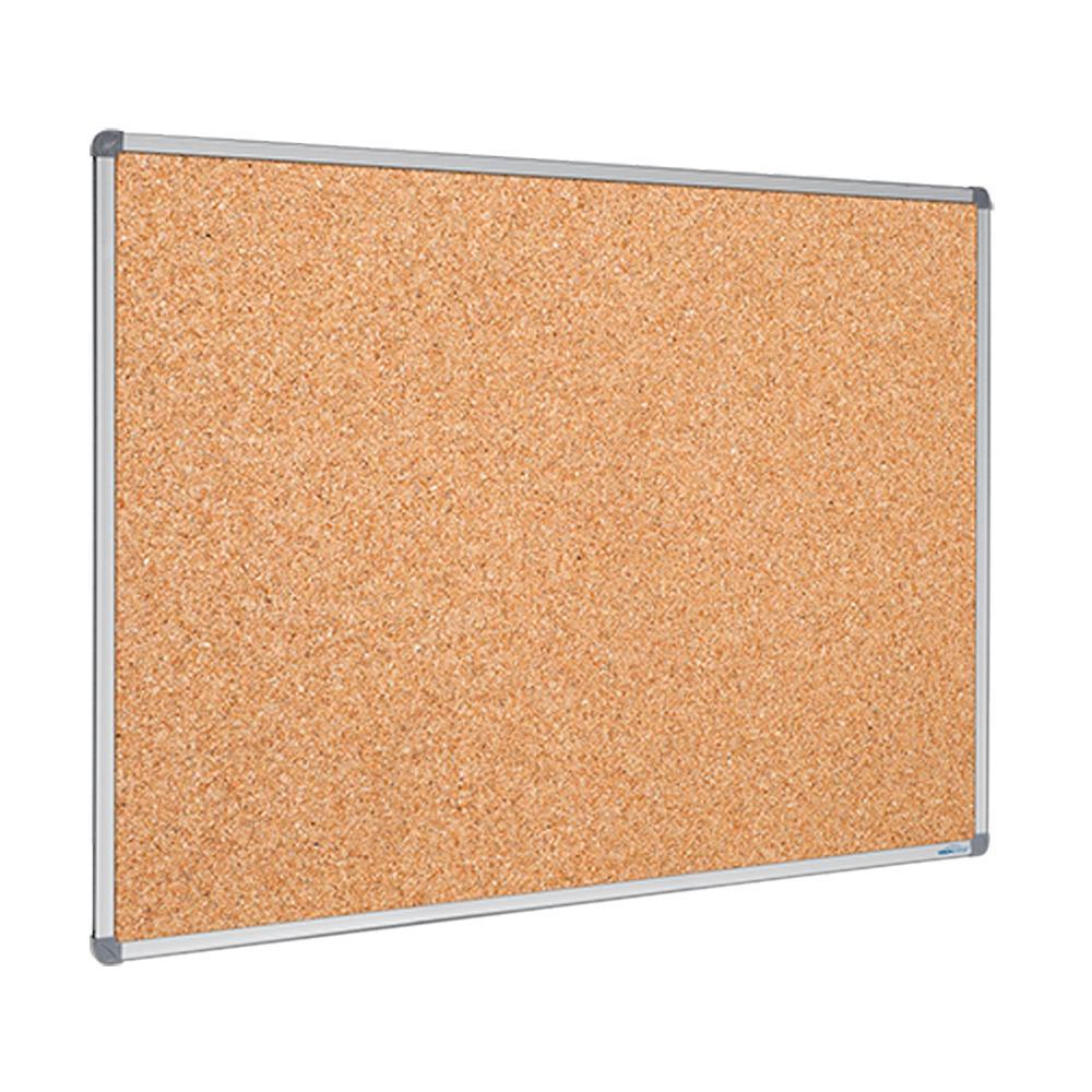 Pinboard Box Frame Corporate Aluminium Frame Cork Pinboard | Werken Workspace Furniture
